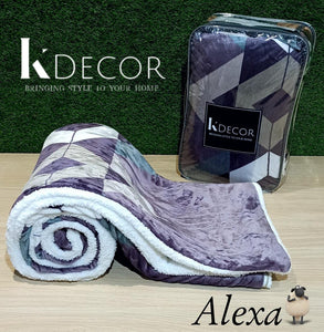 Sherpa Blanket cum Blanket Cover