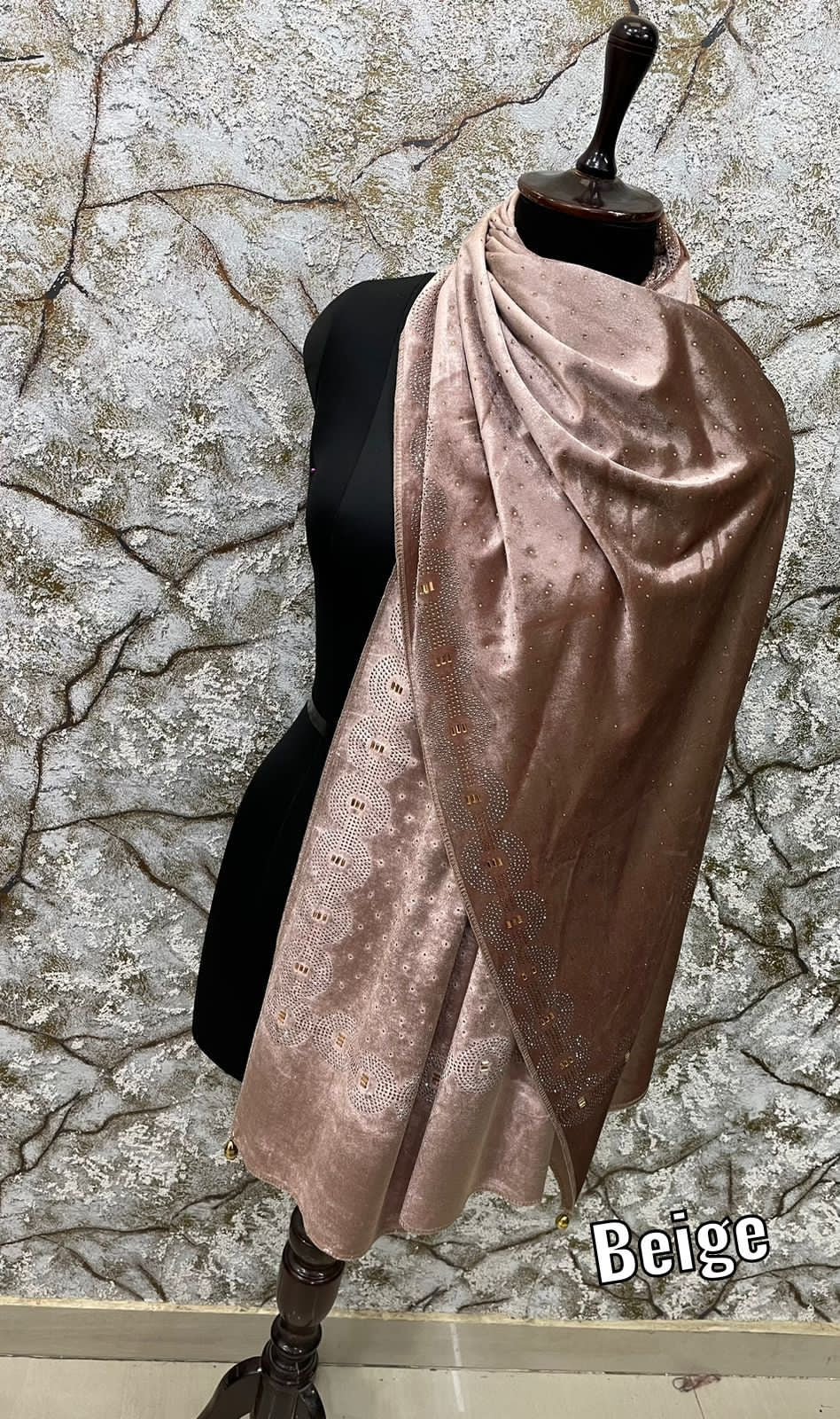 Velvet Designer Stoles