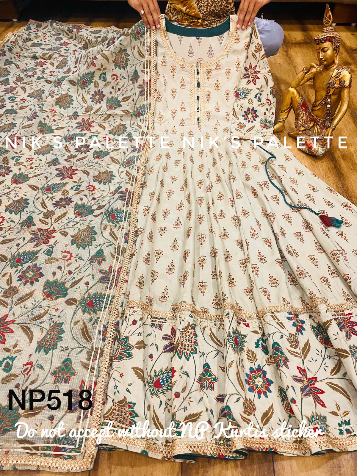 Indian Ethnic Women's Shipra Kalamkari Floral Cotton Dress – THE INDIAN  ETHNIC CO.