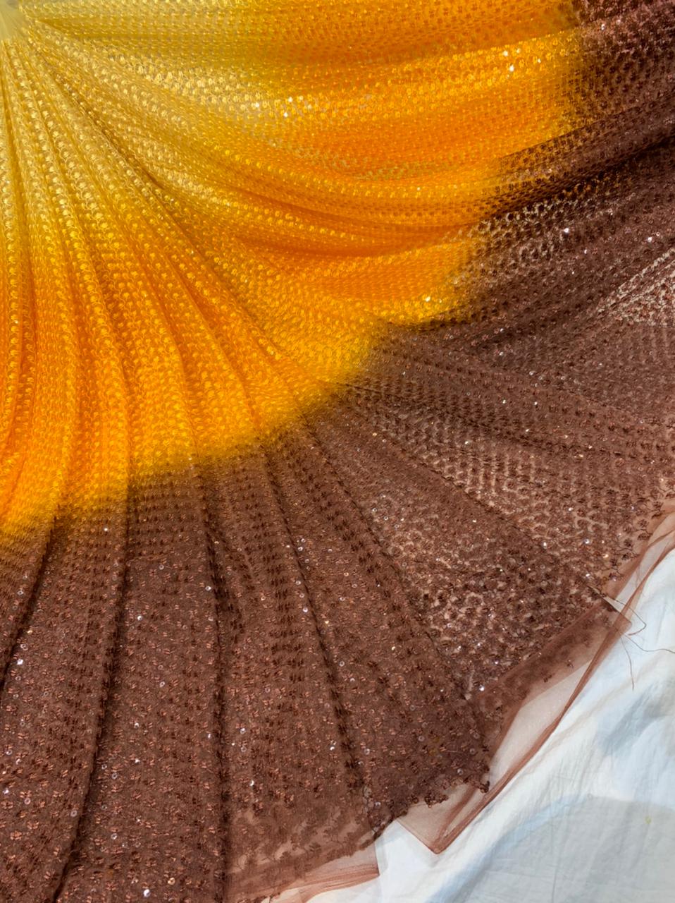 Beautiful Net Embroidered Sarees