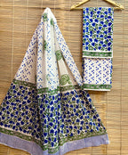 Hand-Block Printed Cotton Suits