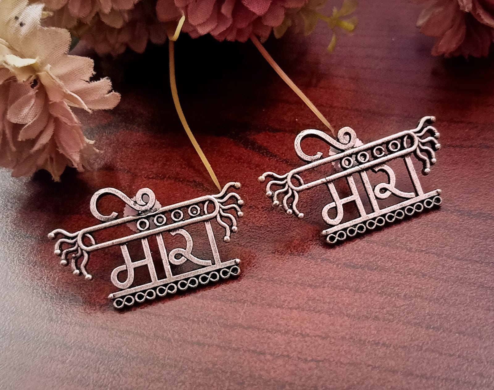 Classy Black Polish Earrings