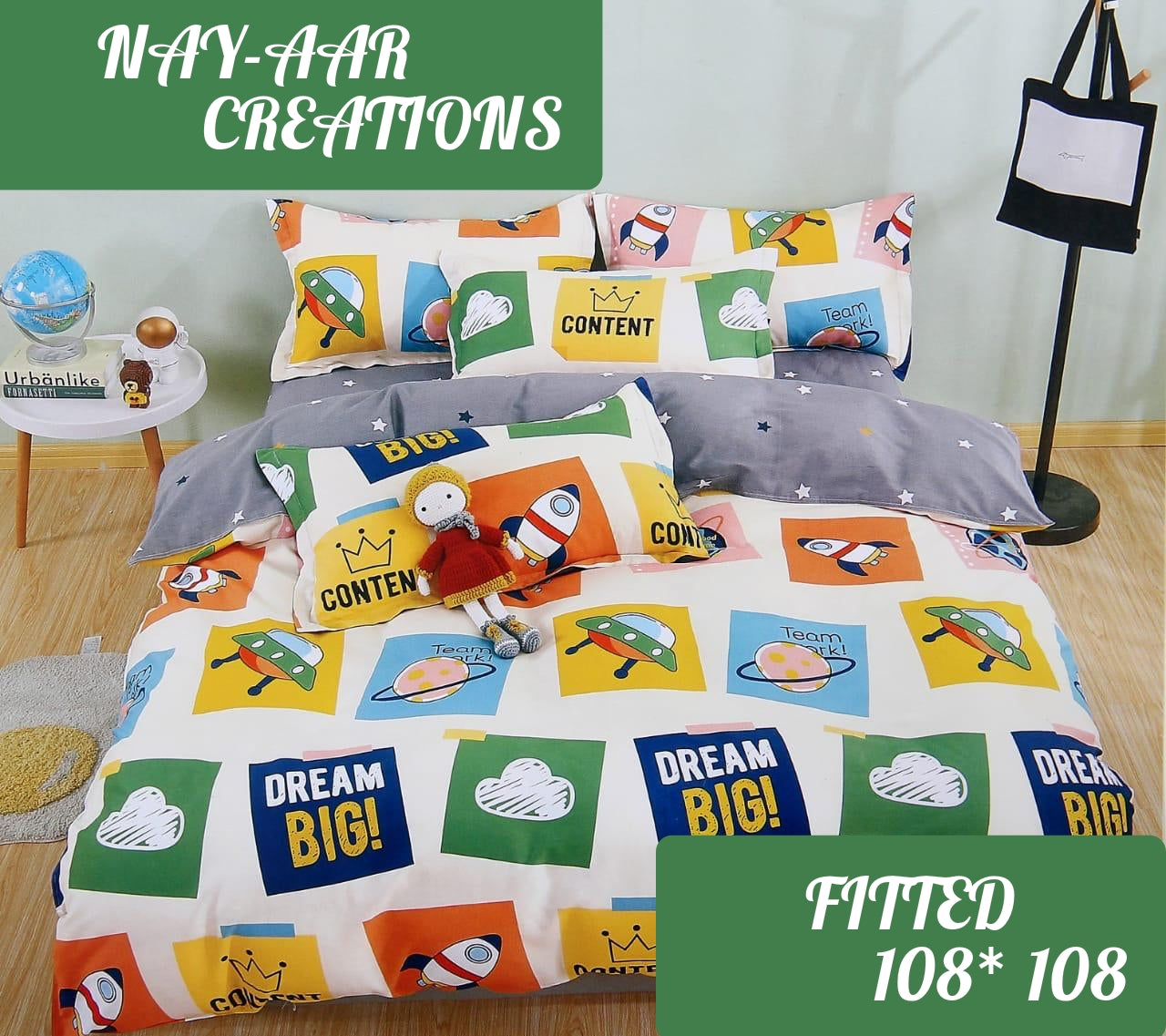 Kidzee Fitted bedsheets sets