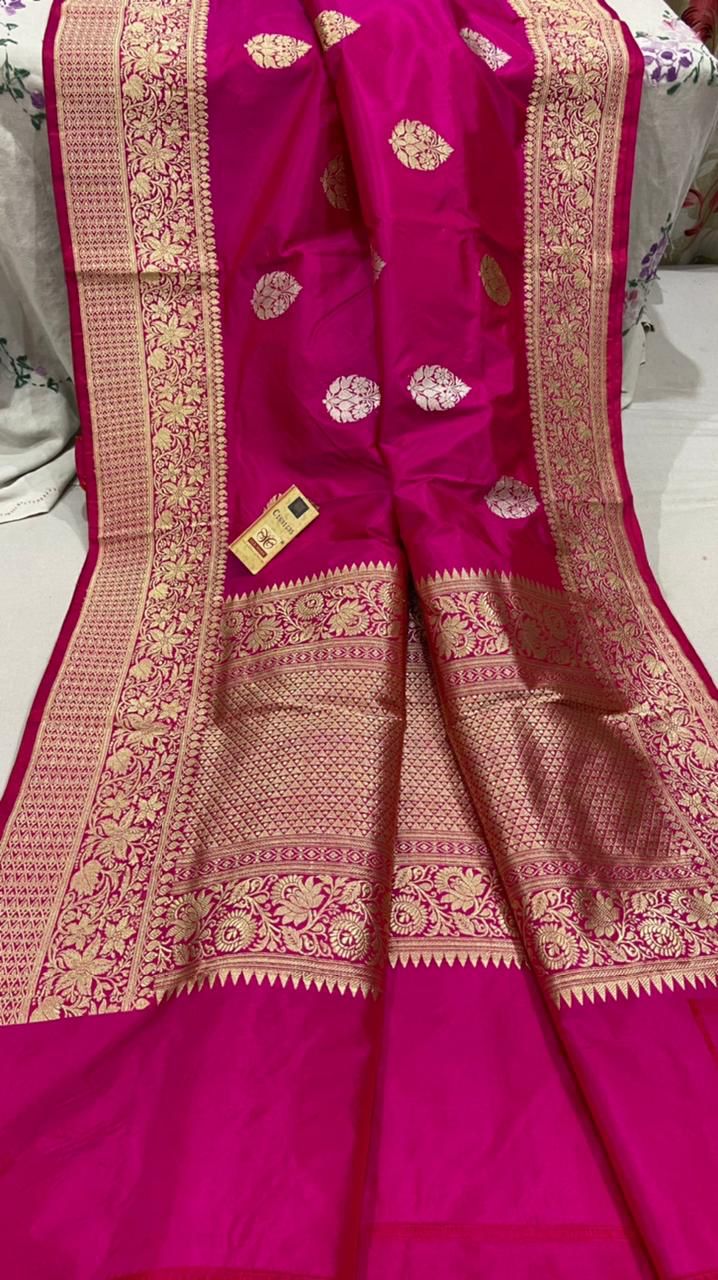 Handloom Benarsi Katan Silk Saree