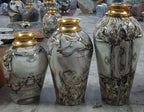 Electroplated Meena Planters