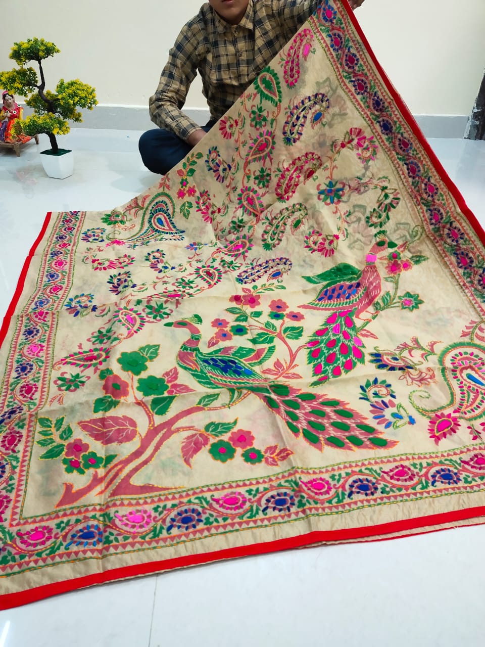 Beautiful Kalamkari Dupattas