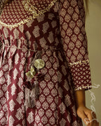 Cotton Kalidar Kurti with Pant