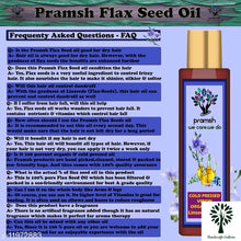 Load image into Gallery viewer, Flaxseed Oil (Pramsh)