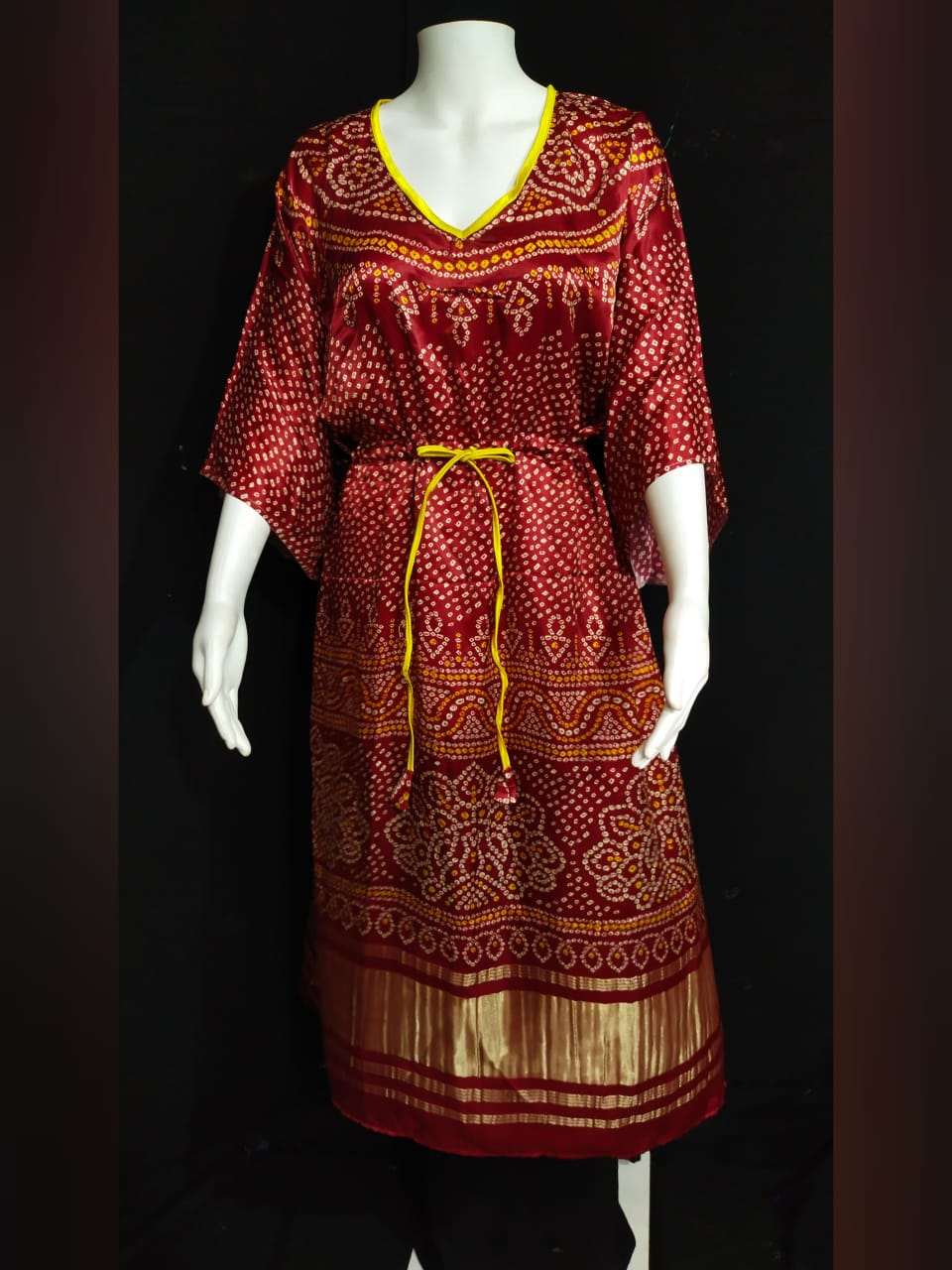 Modal Satin Silk Kaftans