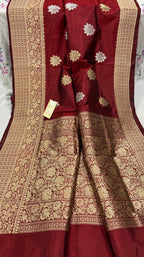 Handloom Benarsi Katan Silk Saree