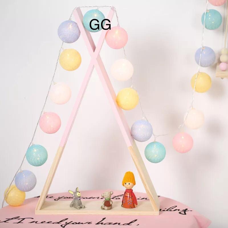 COTTON BALL LIGHTS