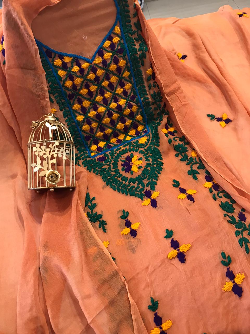 Beautiful Embroidery Suits