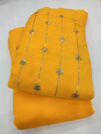 Beautiful Georgette Sequins Suits