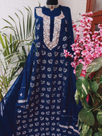 Viscose Georgette Gorgeous Chikankari Kurta n Dupatta Set