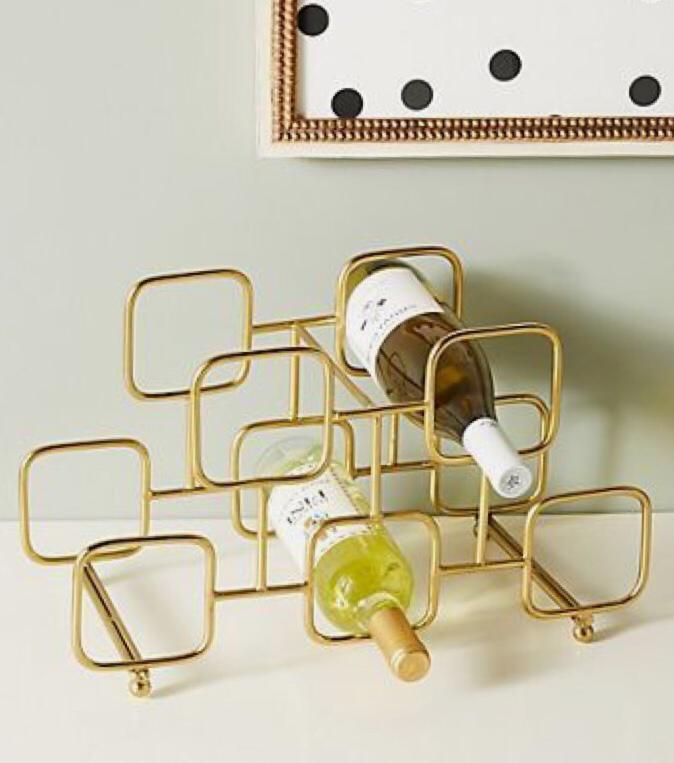 Beautiful Electroplated Wine Racks