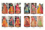 Jacqard Silk Lehengas