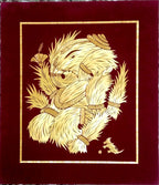 Beautiful Art Work from golden grass of wheat