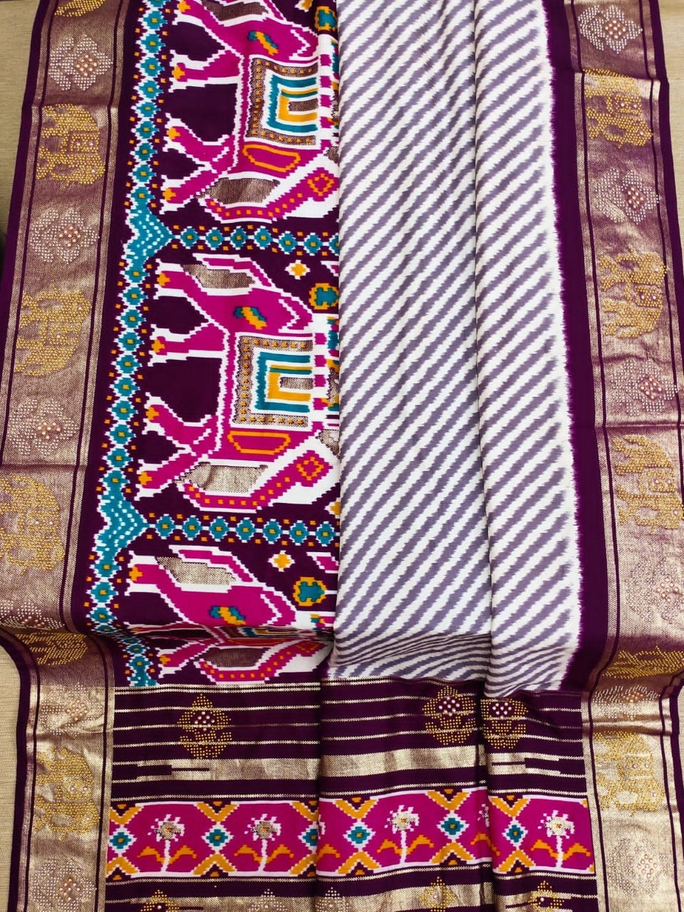 Patola Fancy Silk Sarees