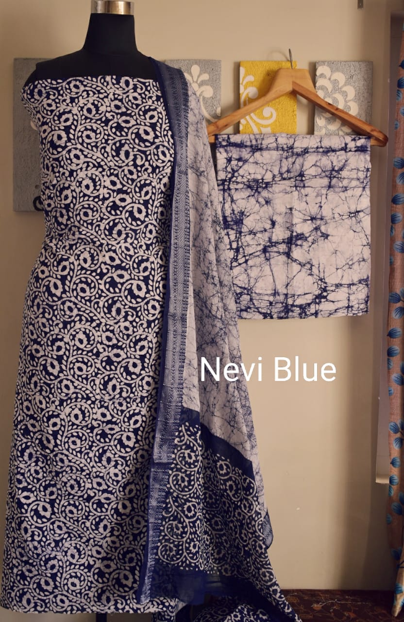 Real Wax Batik Cotton Suits