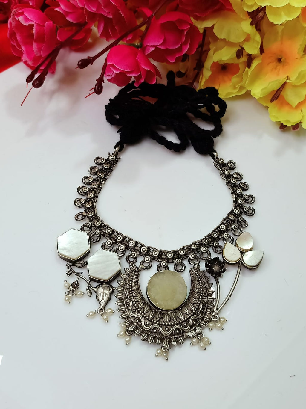 Oxidised Silver Necklaces