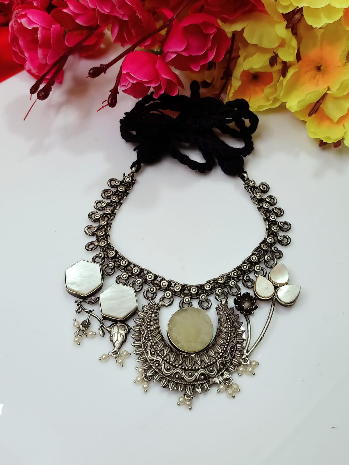 Oxidised Silver Necklaces