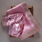Rangoli Saree with embroidery and sequins