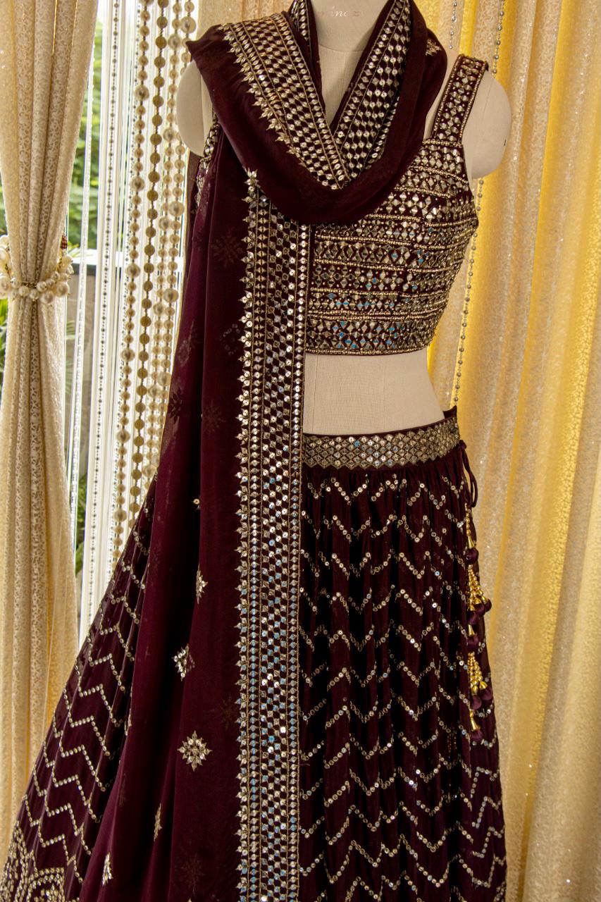 Chinnon Lehenga Choli