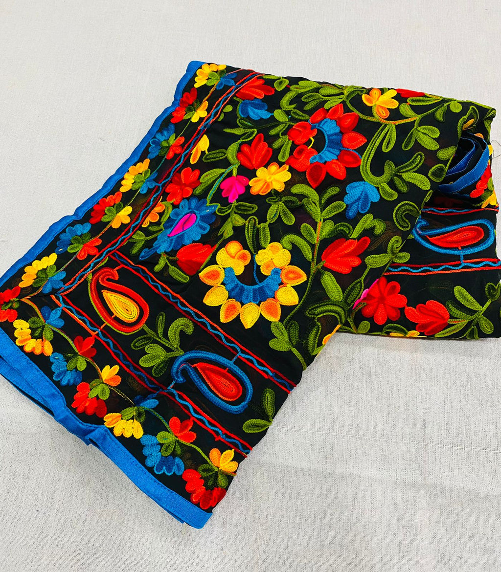 Aari Work Georgette  Dupattas