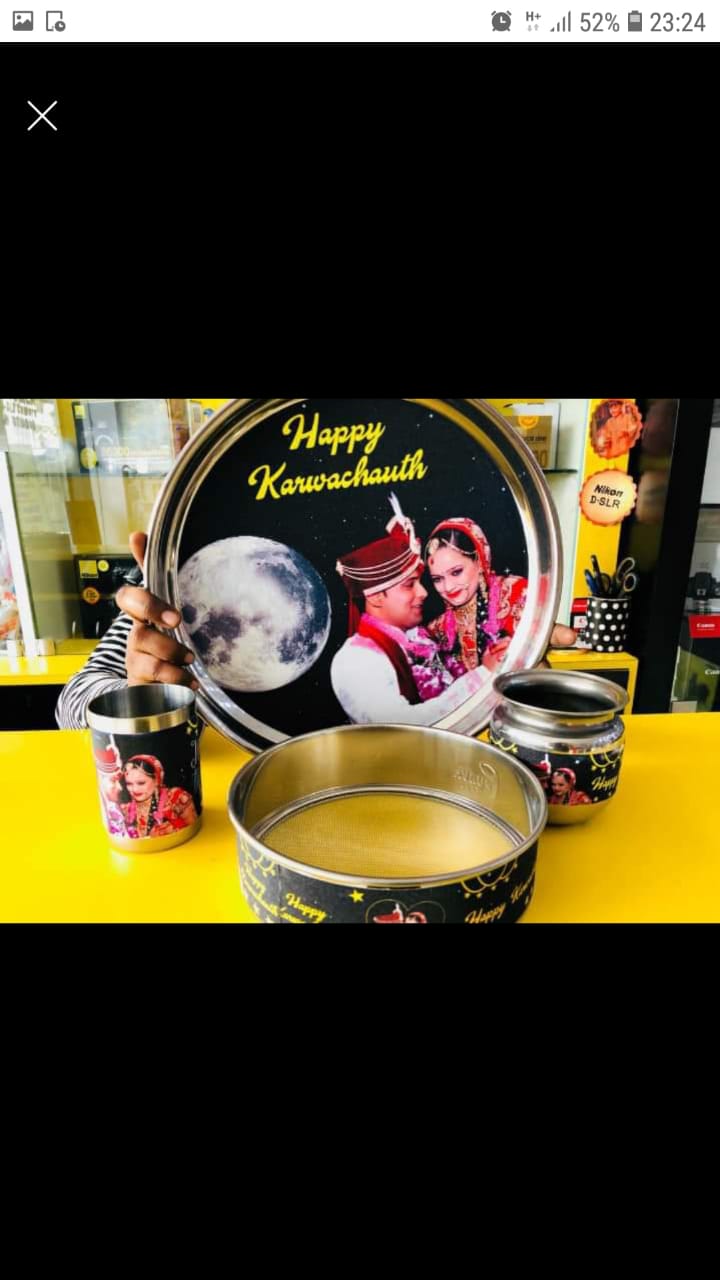 Customised Pooja Thalis (Karwachauth)