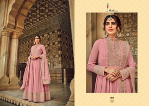 Georgette Embroidery Gown with Dupatta