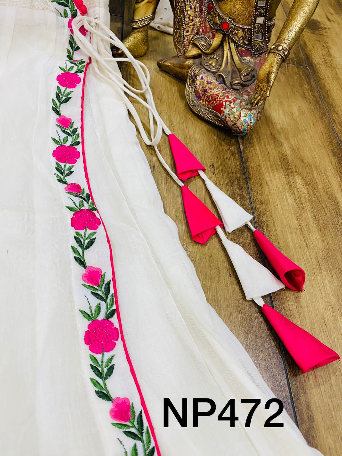Angrakha Schiffli Gown