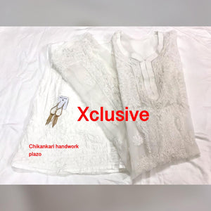 Chikankari Kurti Palazzos