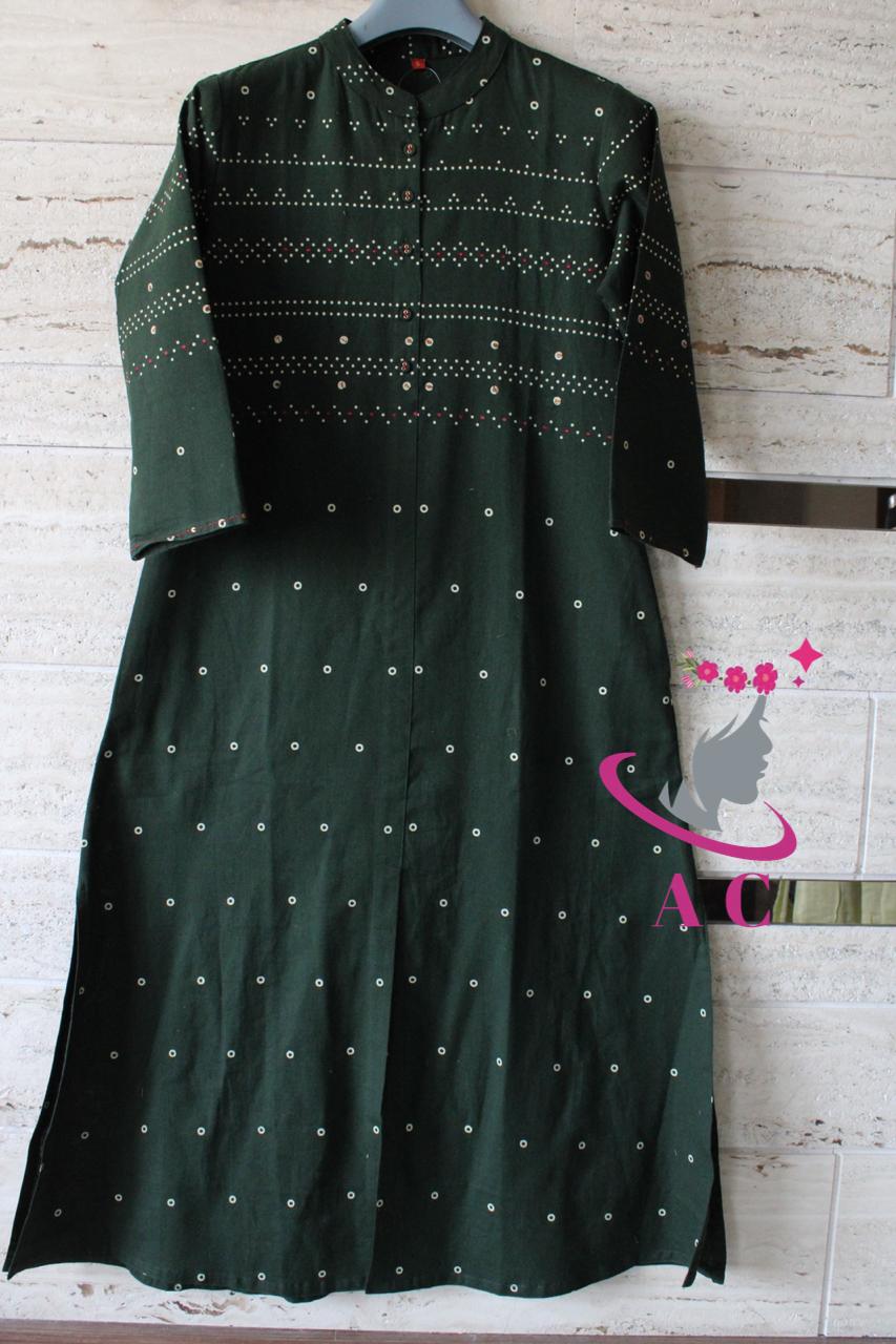 Cotton Aline Stitched Shirt with Pant