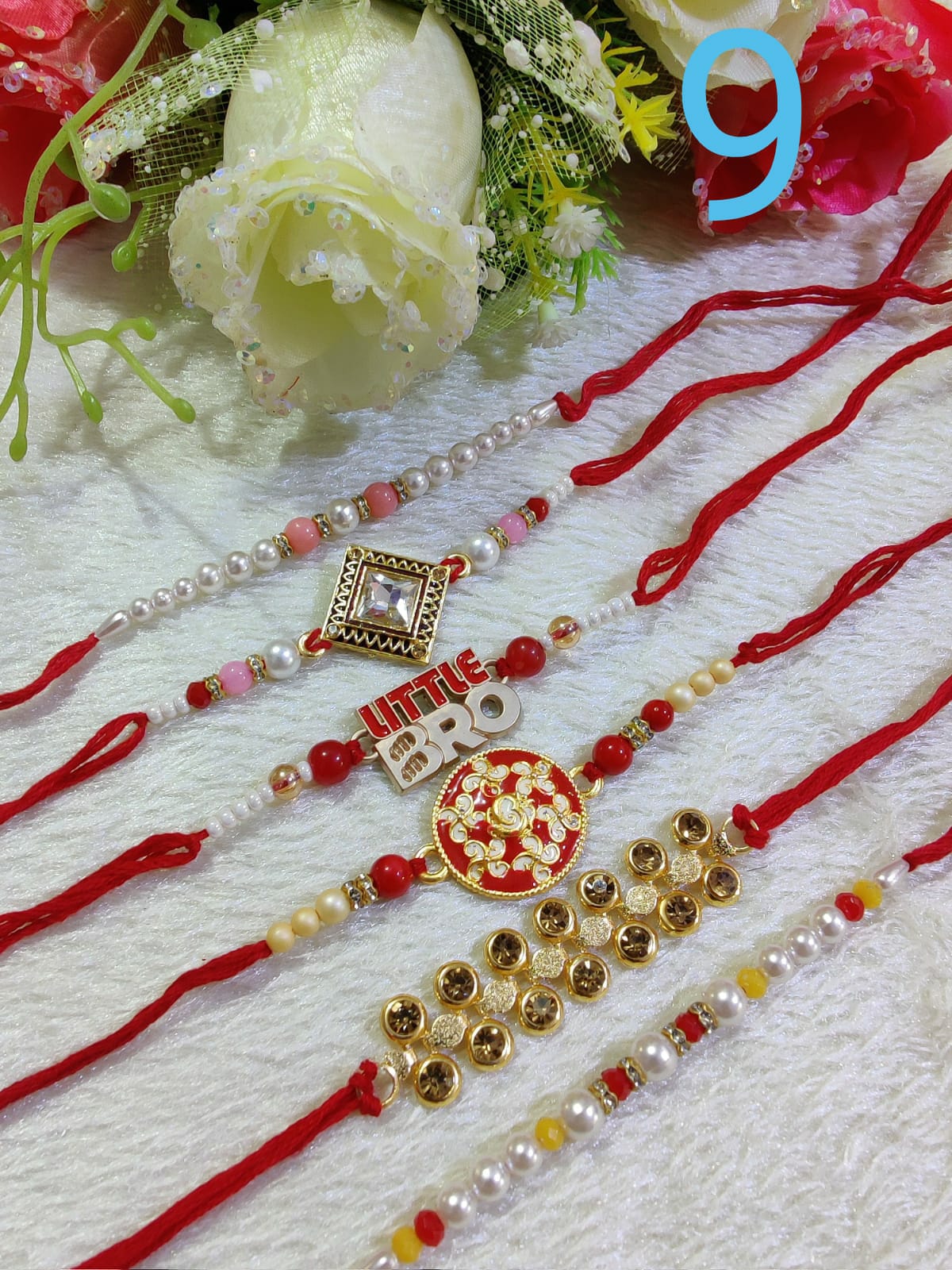 Set of Rakhis(6 pcs)