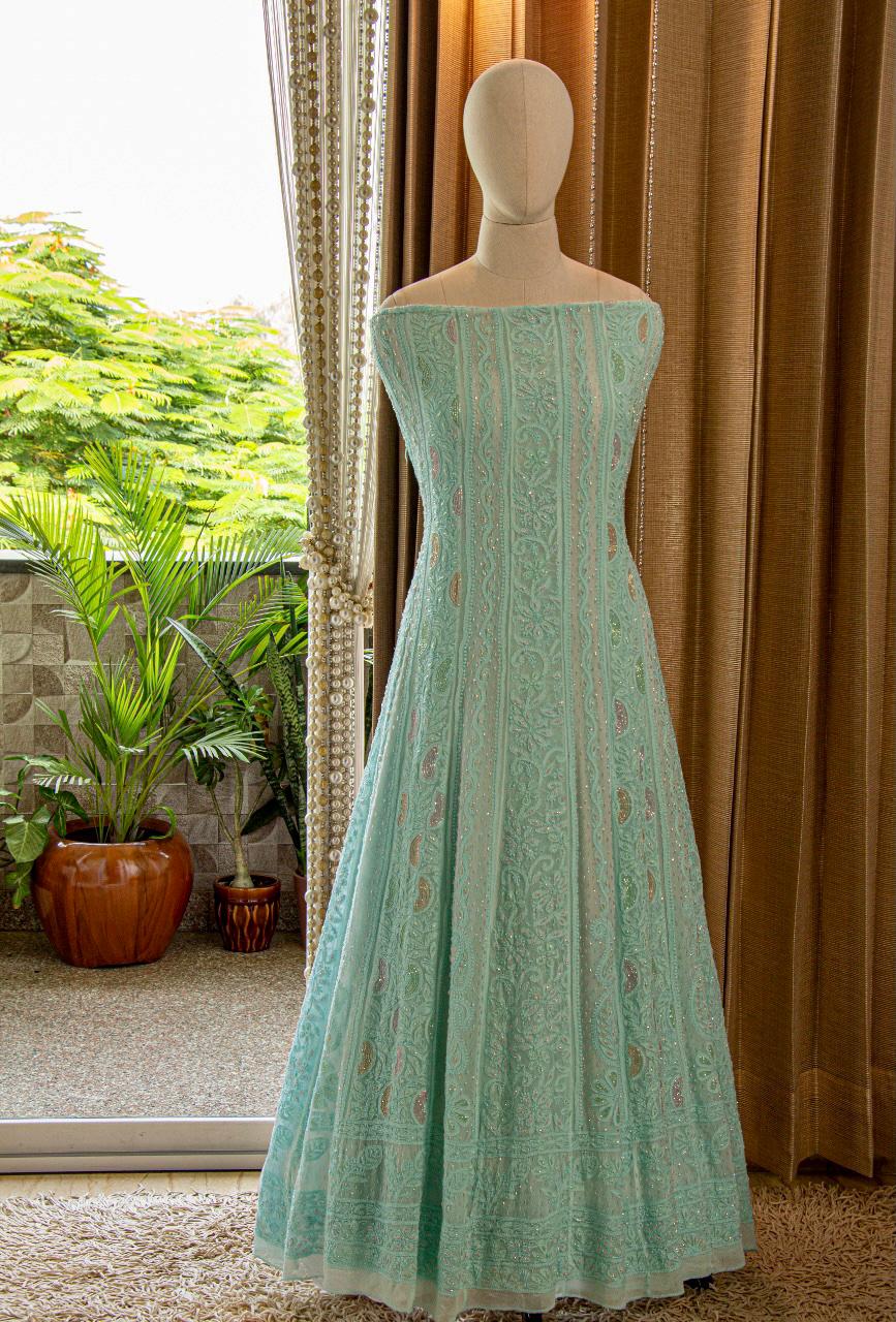 Viscose Geaorgette Anarkali