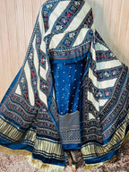 Satin Silk Top n with Gaji Silk Dupatta