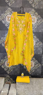 Uppada Silk Suit with Shantoon Bottom