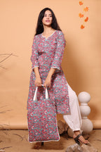 Cotton Kurti with Afgani Salwar