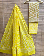 Hand-Block Printed Cotton Suits