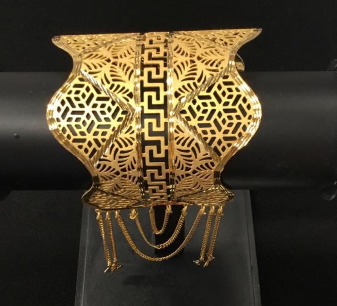 Gold Plated Openable Kada