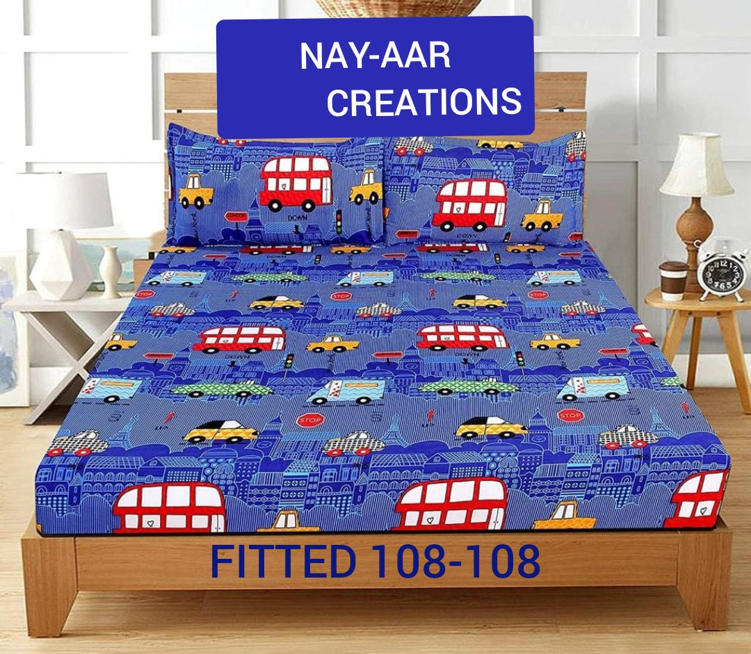 Kidzee Fitted bedsheets sets