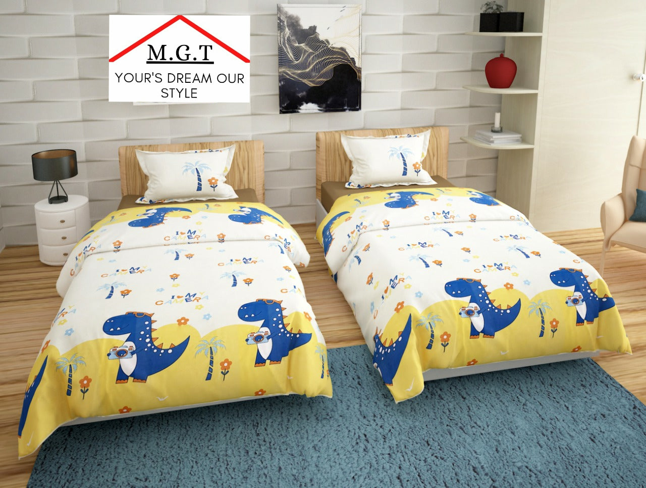 Single Bedsheets (2+2) (Toons collection)