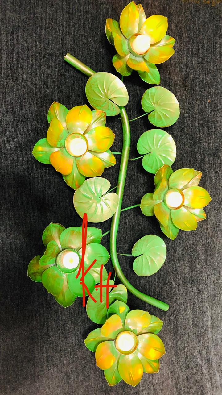 Rangoli Tealight Green