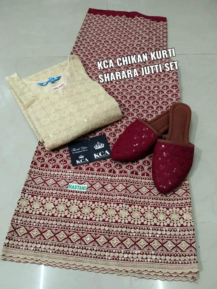 Beautiful Kurti Mastani Set with Juttis
