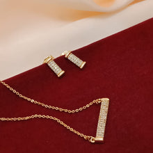 Load image into Gallery viewer, Elegant Gold Plated Jewelry Sets