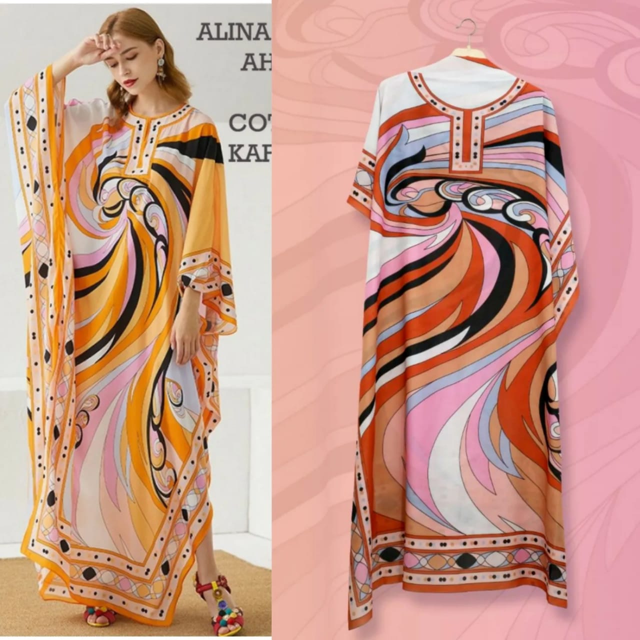 Beautiful Crepe Kaftans