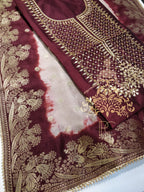Chanderi Shirt with Shantoon Bottom