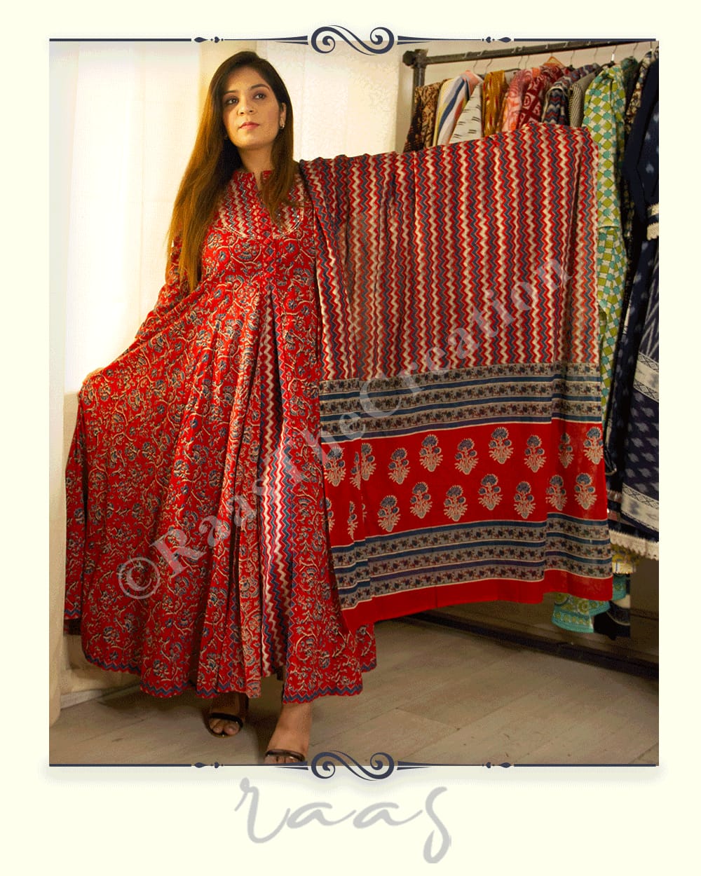 Cotton Double Layered Gown