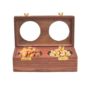 Sheesham Wood Dry Fruit Box