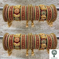 Shimmering Elegant Chuda(Bridal Bangles)